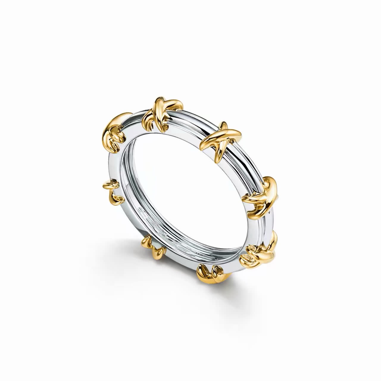 Tiffany & Co. Elsa Peretti® Sterling Silver Bamboo Ring